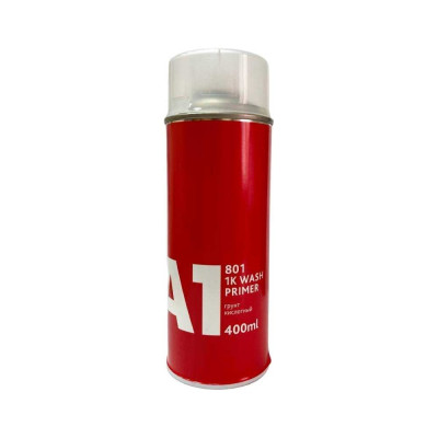 Кислотный грунт A1 801 WASHPRIMER в аэрозоли, 400 мл 801WP-400