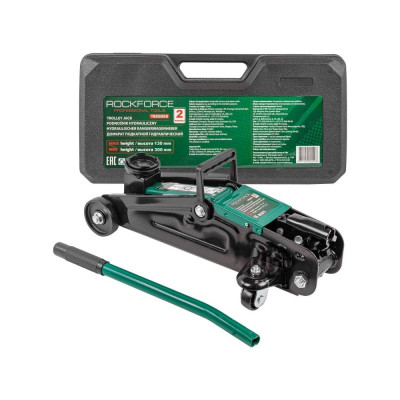 Домкрат гидравлический подкатной Rockforce 2т RF-T820028(52437)