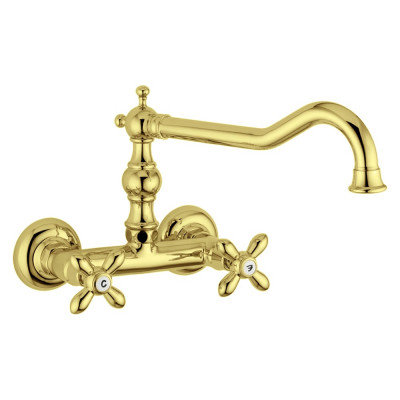 Смеситель для кухни Migliore CUCINA PRINCETON PLUS настенный, золото 18278