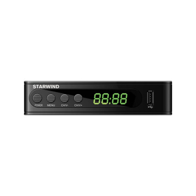 Ресивер Starwind DVB-T2 CT-200 черный 1115185