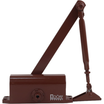 Дверной доводчик DORF economy l-8222 45 кг, коричневый, 1 к - 1 шт. eco L8222_brown_eco