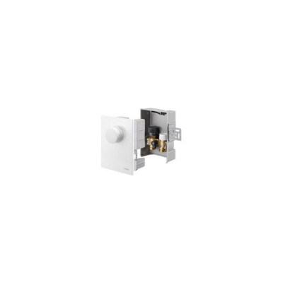 Набор терморегулятора OVENTROP Unibox T-RTL, 7-28С, 20-40C, крышка белый пластик 1022733
