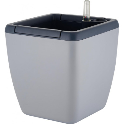 Горшок с автополивом INGREEN munchen 5л с внутренней вставкой 2,2л, квадратный, утренний туман IG622411025 231984