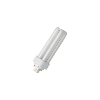 Компактная люминесцентная неинтегрированная лампа OSRAM DULUX D/E 26W/840 G24Q-3 10x1 4050300020303 4099854122453
