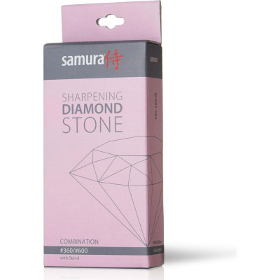 Точильный камень Samura алмазный, комбинированный 360/600 SDS-360/M-K