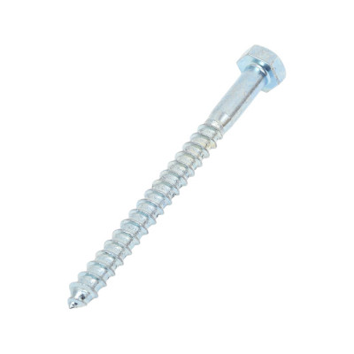 Шуруп для крепления лаг и реек STEELREX цинк 8x90 мм, коробка 25 шт. 0127008090B300002516