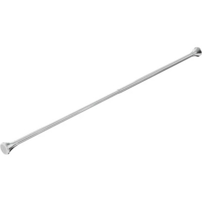 Карниз для ванной Tokito нержавеющая сталь 130-240 см, хром TOK-240CHR