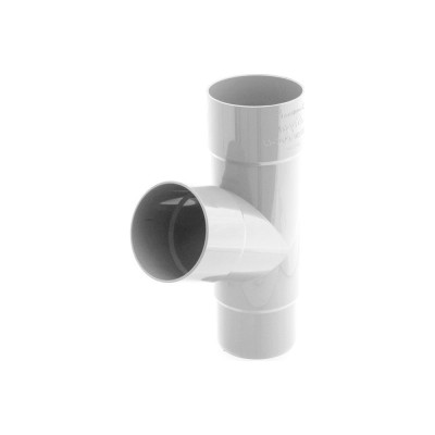 Тройник BRYZA 90/90/90 мм, белый 62-171