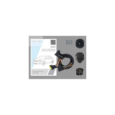 Комплект штатной электрики для фаркопа Концепт Авто 7-pin Toyota Avensis 2003-2009 без блока KA CW 71 115 801