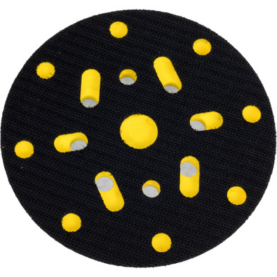 Опора 150 мм, 15 отверстий для шлифовальной машинки SCHTAER 6pad-MULTI-SOFT
