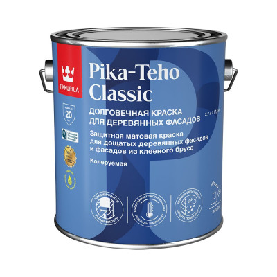 Краска для домов Tikkurila PIKA-TEHO CLASSIC A мат 2,7л 700014060