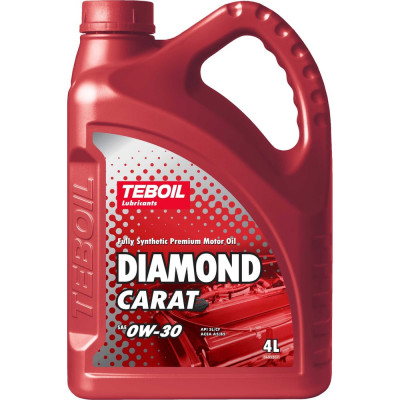 Моторное масло TEBOIL Diamond Carat 0W-30 Канистра 4л, TZK, вес нетто 3,36кг 3568099