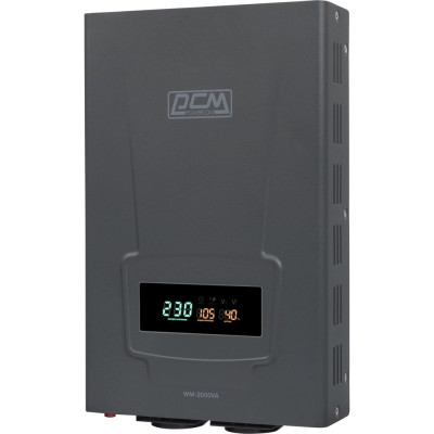 Стабилизатор напряжения Powercom WM-2000VA 1200Вт 2000ВА графитовый 1928732