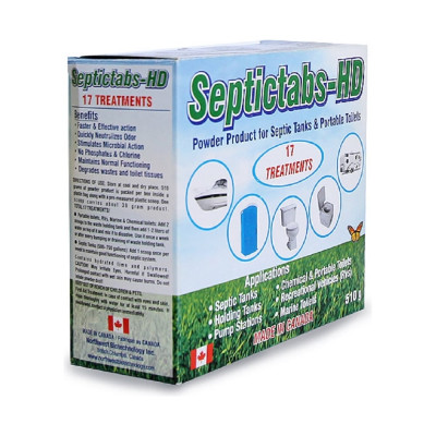 Средство для выгребных ям и баков для отходов SEPTICTABS-HD 510 г ООО Санитек П0000013673