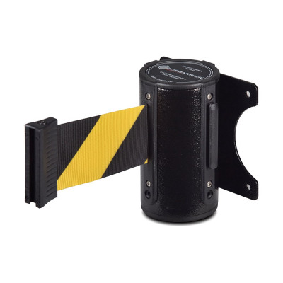 Комплект настенный блок с лентой и фиксатор Rusbarrier KP-NB-37635 BLACK yellow/black