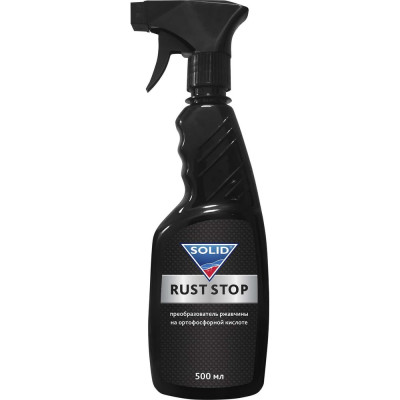 Преобразователь ржавчины на ортофосфорной кислоте SOLID PROF RUST STOP триггер (500мл) 5050.500.5