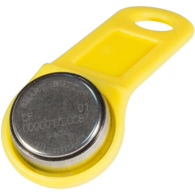 Ключ Tantos TM1990A iButton TS жёлтый Touch Memory TM1990A-F5 с 00-00068833
