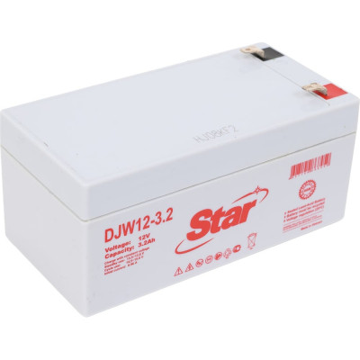 Аккумулятор для ИБП DJW12-3.2 12 В, 3.2 А*ч Star УТ-00002524