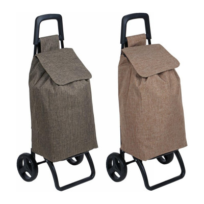 Тележка c сумкой VETTA до 30 кг, оксфорд 300D, 95x41x33 см, сумка 36,5x23x57 см, 45 л, колесо d17 см 467-236