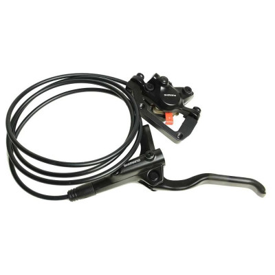 Тормоз дисковый гидравлический задний Shimano AMT200KLR5RX160 комплект, торм.ручка левая, гидролиния 1600 мм, без ротора HQ-0012318