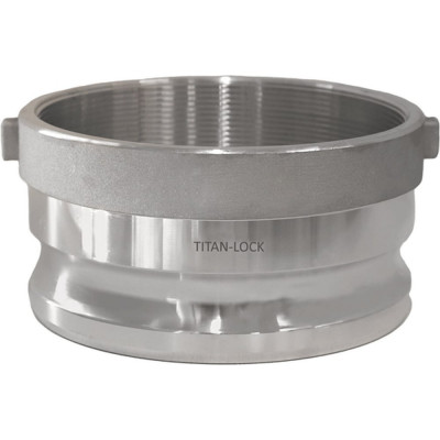 Камлок тип A TITAN LOCK серия EcoLine ниппель, внутренняя резьба BSP 3, AISI304, TL300ASS-EL