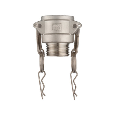 Камлок тип B TITAN LOCK серия EcoLine розетка, наружая резьба BSP 1 1/4, AISI304, TL125BSS-EL