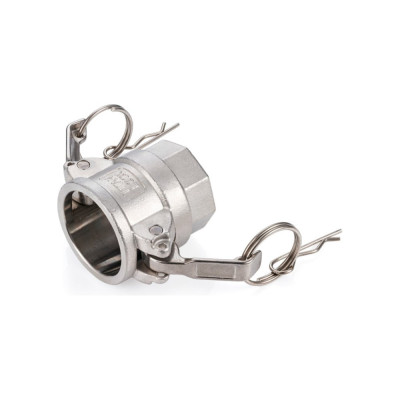 Камлок тип D TITAN LOCK серия EcoLine розетка, внутренняя резьба BSP 2 1/2, AISI304, TL250DSS-EL