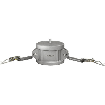 Камлок нержавеющий тип DC TITAN LOCK серия EcoLine заглушка для ниппеля 2, AISI304, TL200DCSS-EL