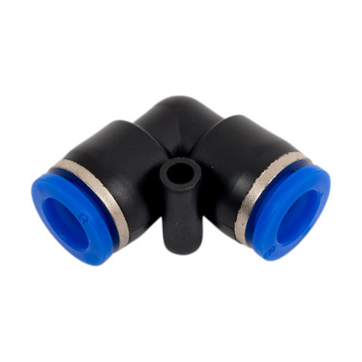 Фитинг угловой для пластиковых трубок Partner 8мм PA-SPV08(9377)