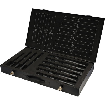 Набор сверл по металлу H-Tools PRO с коническим хвостовиком, 14-30мм, HSS, DIN345, 10шт 204002HT