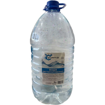 Вода дистиллированная VARTIO 5 л ПЭТ НФ-00000203