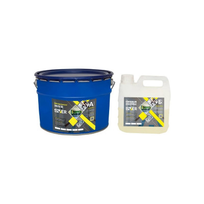 Эмаль SVER ЭД 14 кг (12+2) RAL 7044 1000181