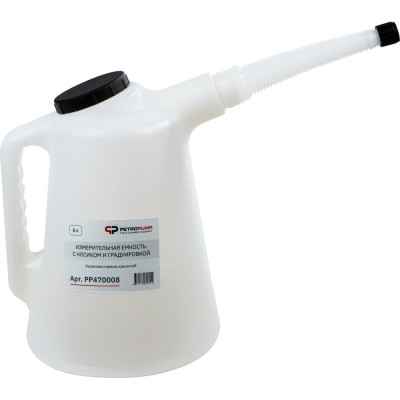 Измерительная емкость Petropump с носиком и градуировкой, 8 л PP470008