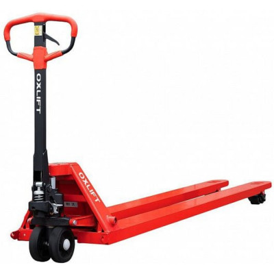 Ручная гидравлическая тележка OXLIFT OX50-L2000 длинновильная 2000 мм, 5000 кг 791411