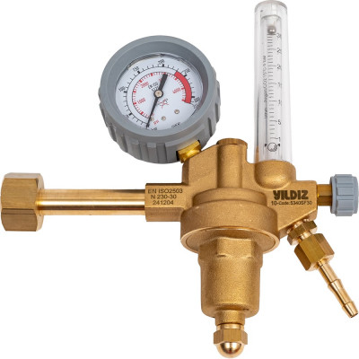 Редуктор аргоновый с ротаметром YILDIZ 0-30 л/м GAZ 5340SF30-RU