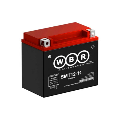 Мото аккумулятор WBR HPS12-14 12В 14 Ач УТ-00002472