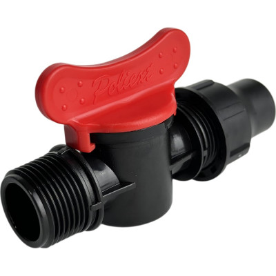 Кран переходной Poliext компрессионный с наружной резьбой 16xН3/4 PN6 07060015
