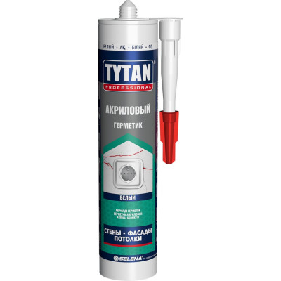 Герметик акриловый TYTAN PROFESSIONAL белый 280 мл 14889 262446