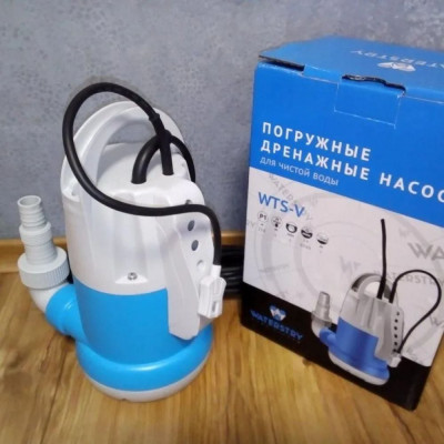 Дренажный насос WATERSTRY WTS 250V чистой воды с импульсным поплавком боковой выход J250WTSV