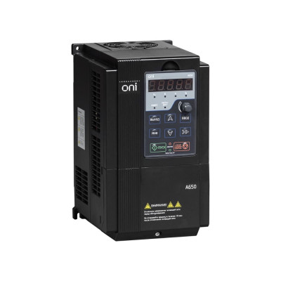 Преобразователь частоты ONI A650 380В 3Ф 55kW 112А A650-33E55
