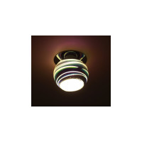 Светильник ЭРА DK88-1 декор 3D горизонт G9,220V, 35W, серебро/мультиколо Б0032362