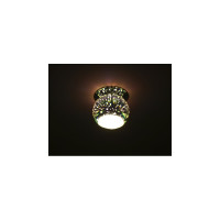 Светильник ЭРА DK88-3 декор 3D звездный дождь G9,220V, 35W, серебро/мультиколор Б0032369