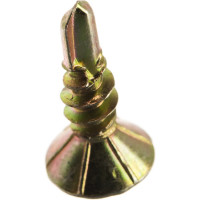 Оконный саморез Госкреп, желтый, сверло 3,9х13 40 шт., подвес 1-0021990