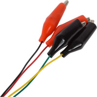 Тестовый 4-х полюсный шнур для плинтов TWT LSA/Крокодил, 1,5м LSA-P4-CR4-1.5m TWT-LSA-P4-CR4-1.5m