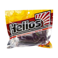 Твистер Helios hs-9-014 credo long body 2.95"/7.5 см, fio, lime, 12шт 00000128389
