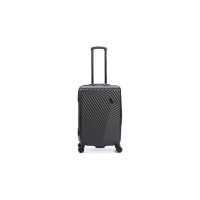 Чемодан Torber Lama, черный, ABS-пластик, 43x25.5x67 см, 62 л T1919M-Black