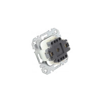 Одноклавишный переключатель LIREGUS бежевый ip44 epsilon 28-0573