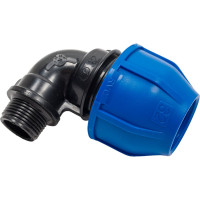 ПНД Отвод Rvc наружная резьба 32x3/4 UNIO/ 12577