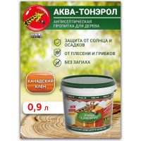Пропитка POLI-R АКВА-Тонэрол канадский клен, 0.9 л 20107