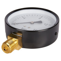 Манометр ROMMER радиальный rim-0010-101615 корпус dn 100 мм 1/2" , 0...16 бар, кл.2.5 RG00929SFN5F7O